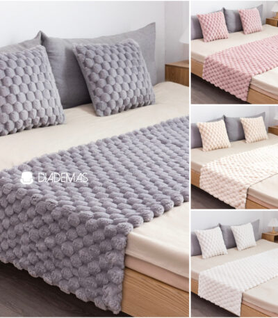 Piecera Panal 190x70 para decoraci&oacute;n de cama