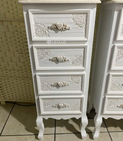 Cajonera Corazon 4 Cajones 100x40x30