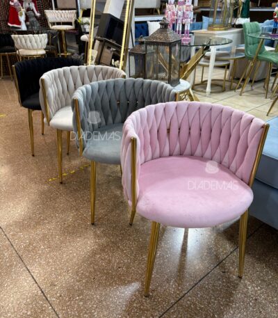 Silla Trenza decorativa en distintos colores