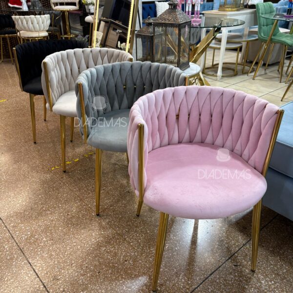 Silla Trenza decorativa en distintos colores