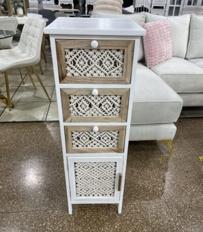 Cabinet Macrame Alto 33x33x100 para dormitorio
