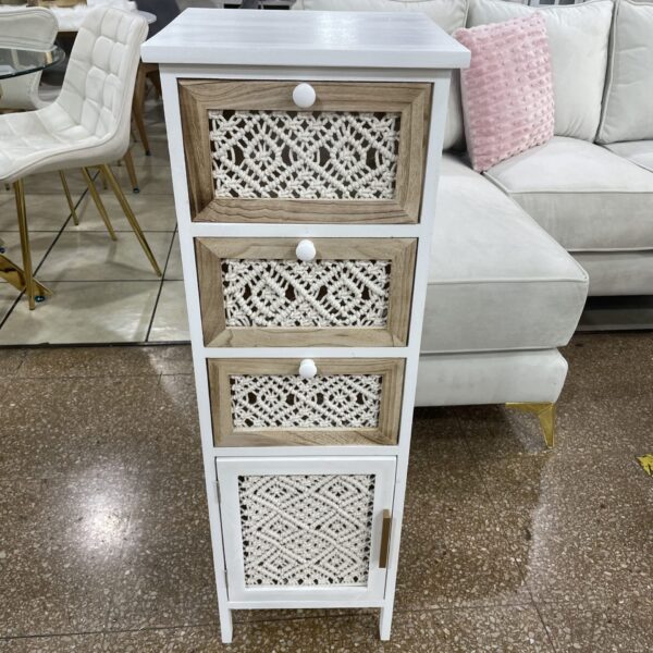 Cabinet Macrame Alto 33x33x100 para dormitorio