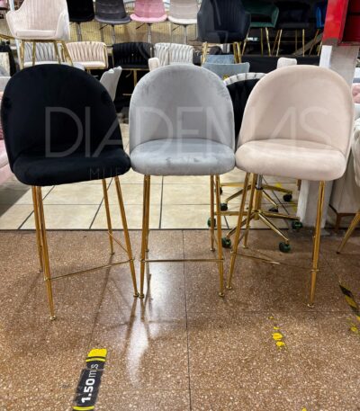 Taburete Diamond para barra en color elegante