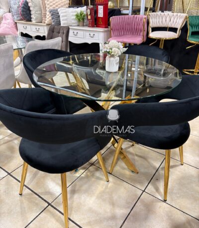 Comedor Siena de 1 metro con 4 sitiales