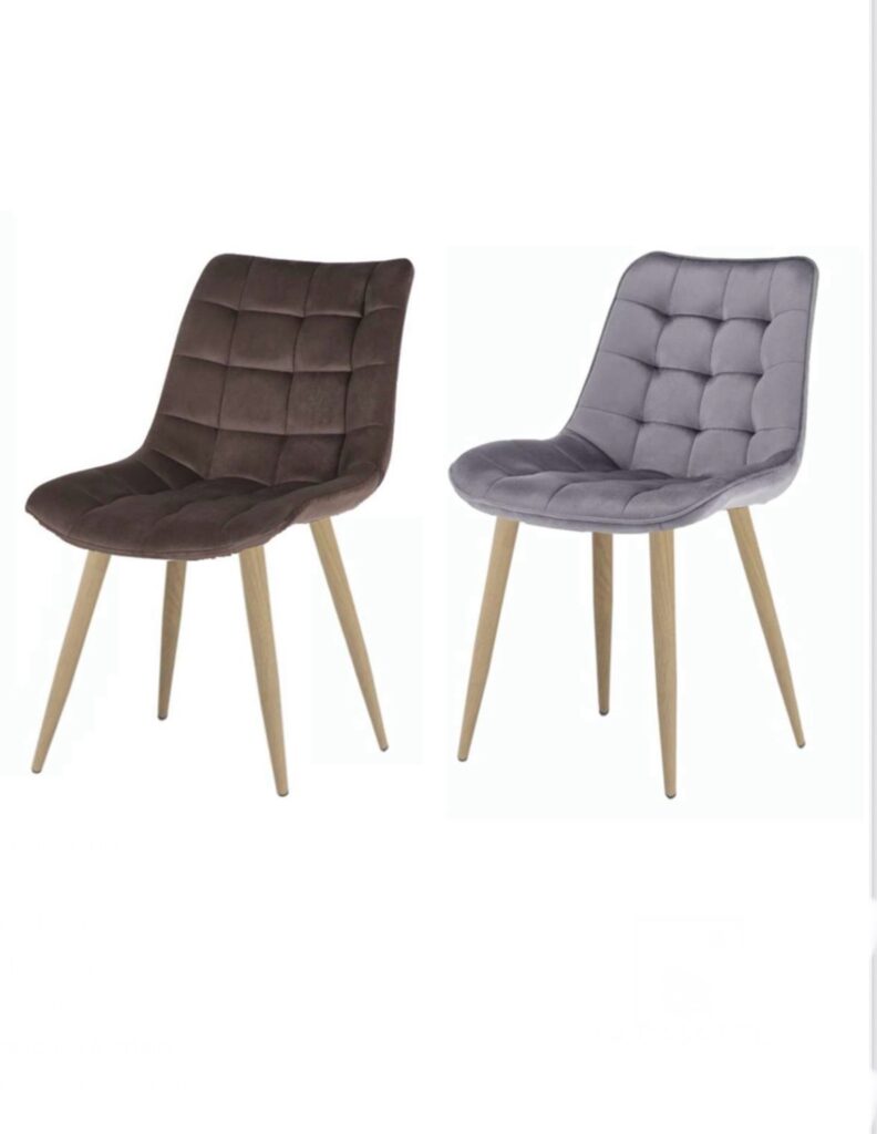 Silla Botons Wood con patas color madera