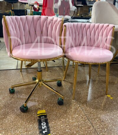 Set Office Trenza con silla decorativa y escritorio