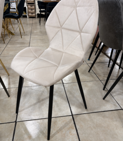 Silla Fiori Top con base met&aacute;lica y felpa
